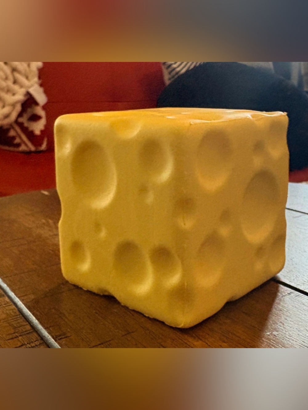 Viral Cube Cheese Squishy